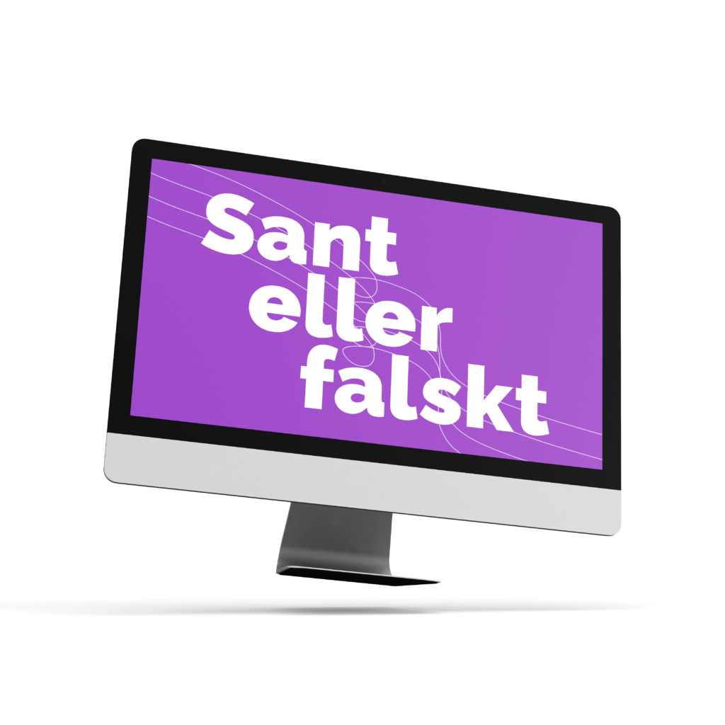 Sant eller falskt